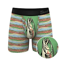 Men's Shinesty The Trout Of Blue Hammock Pouch Underwear