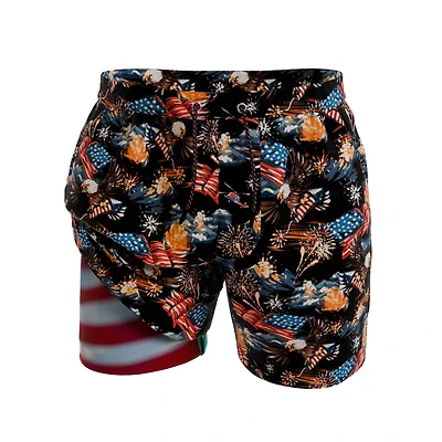 The Declaration 5-inch Hammock Pouch Lined Swim Shorts