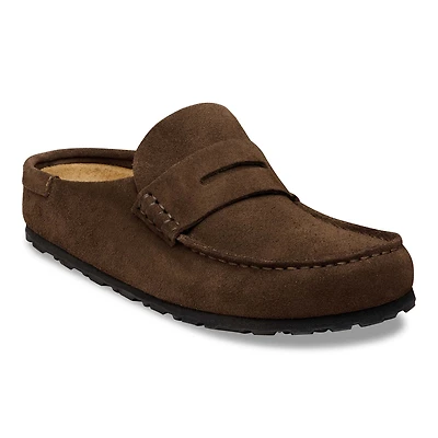 Men's Naples Suede Leather Clog Carafe