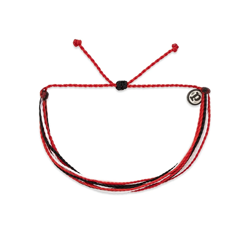 Gameday Bracelet in Red and Black