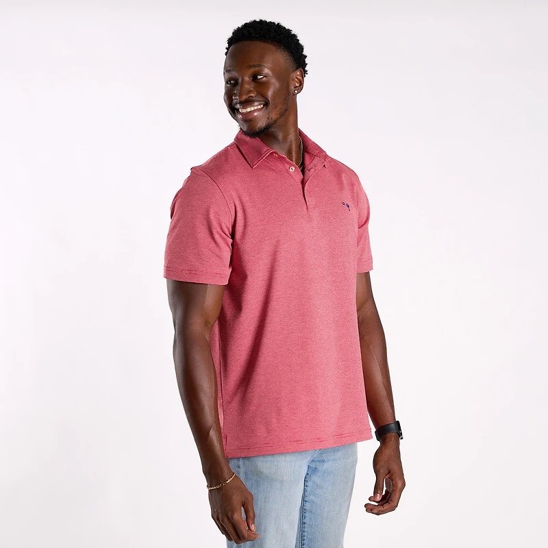 St. Jean Stripe Sankaty Polo Lighthouse Red