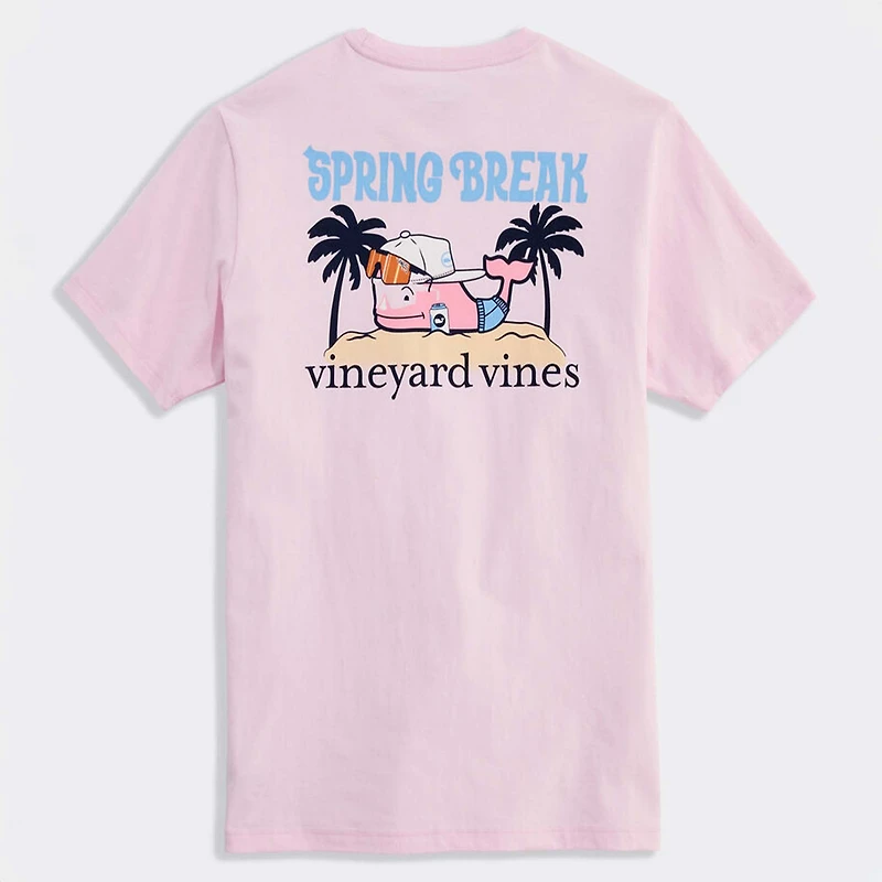 Spring Break Whale Short Sleeve T-Shirt