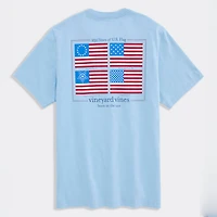 USA Flag Evolution Short Sleeve T-Shirt