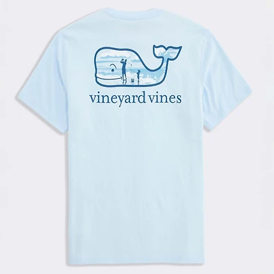 Father's Day Whale Short Sleeve T-Shirt