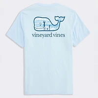 Father's Day Whale Short Sleeve T-Shirt