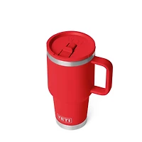 Rescue Red 30oz Travel Straw Mug