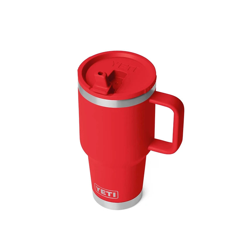 Rescue Red 30oz Travel Straw Mug