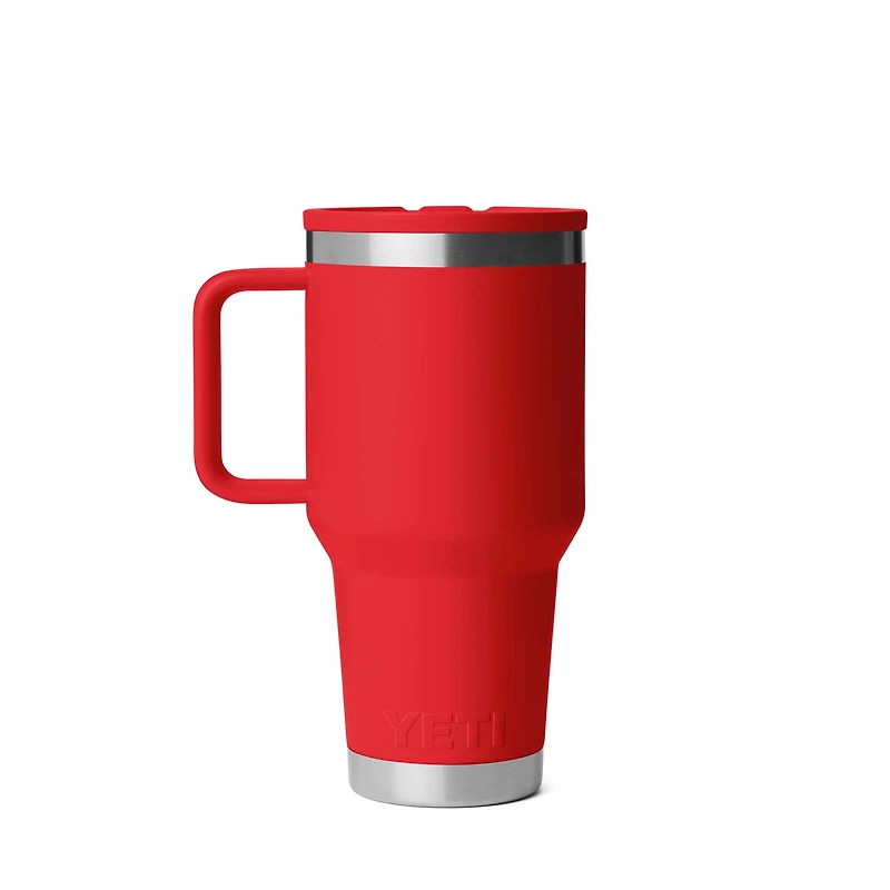 Rescue Red 30oz Travel Straw Mug