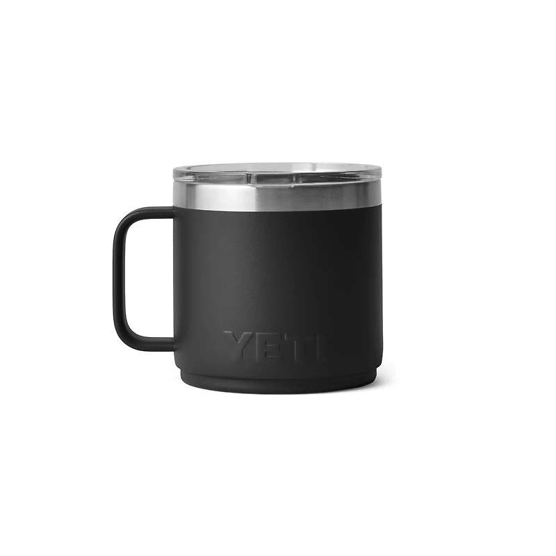 Black Rambler 14oz Stackable Mug