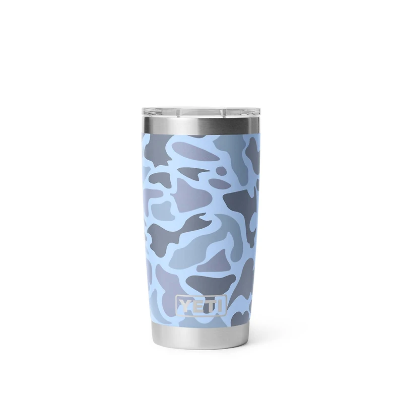 Blue Camo Rambler 20oz Tumbler