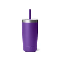 Pace Purple Rambler 10oz Tumbler with Silicone Straw