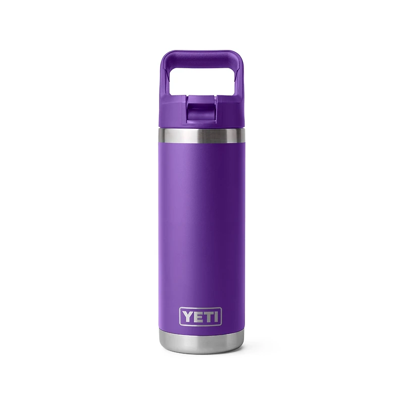Pace Purple Rambler 18oz Straw Bottle