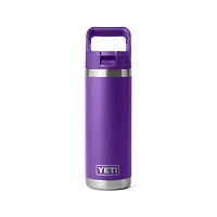 Pace Purple Rambler 18oz Straw Bottle