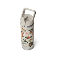 Cape Summer Camp Rambler 18oz Straw Bottle