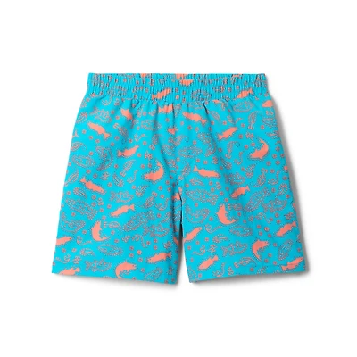 Boys' PFG Super Backcast™ Shorts Ocean Teal Paisley