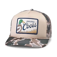 Coors Mallard Two Toned Patch Trucker Hat