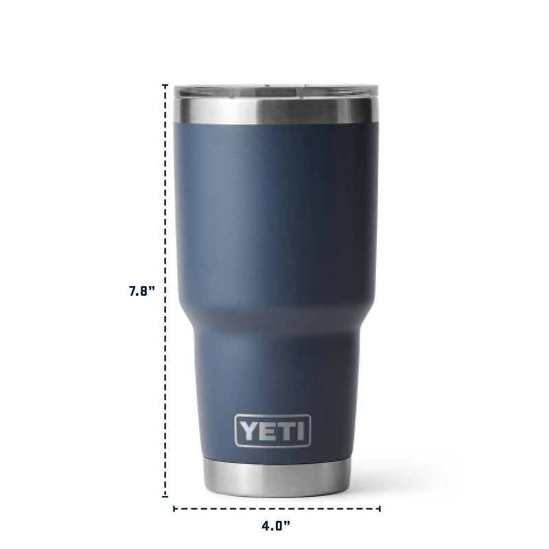 Blue Camo Rambler 30oz Tumbler