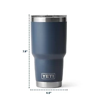 Blue Camo Rambler 30oz Tumbler