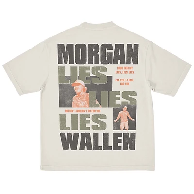 Lies Short Sleeve T-Shirt Natural