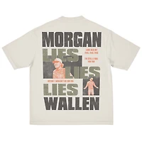 Lies Short Sleeve T-Shirt Natural