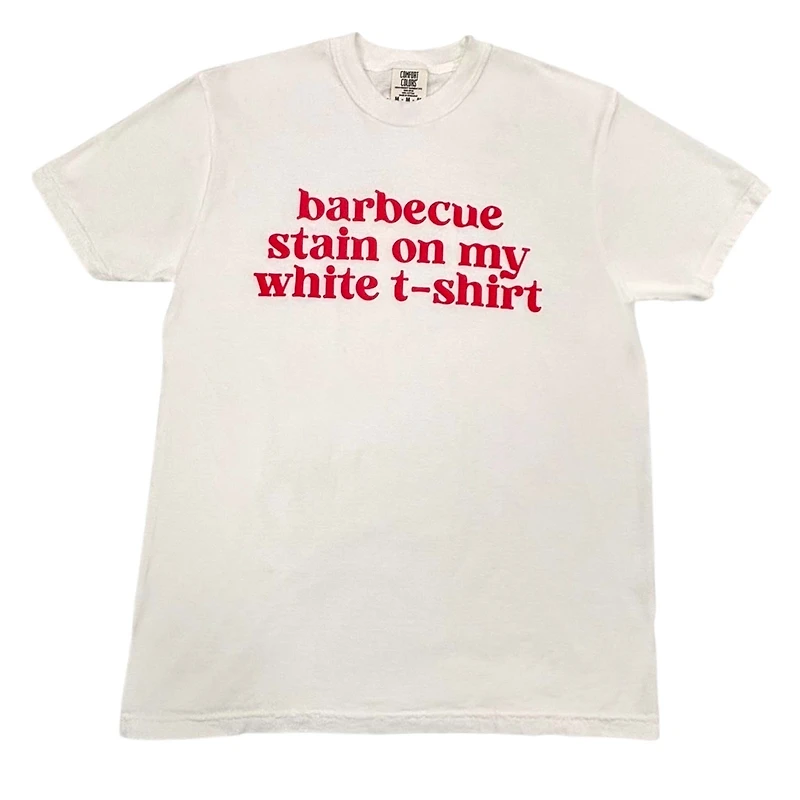 Barbecue Stain Short Sleeve T-Shirt