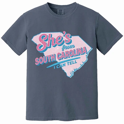 She's From South Carolina Short Sleeve T-Shirt