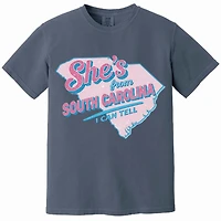 She's From South Carolina Short Sleeve T-Shirt