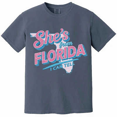 She's From Florida Short Sleeve T-Shirt