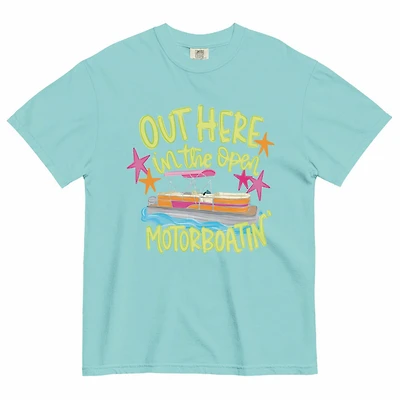 Out Here the Open Motorboatin' Short Sleeve T-Shirt