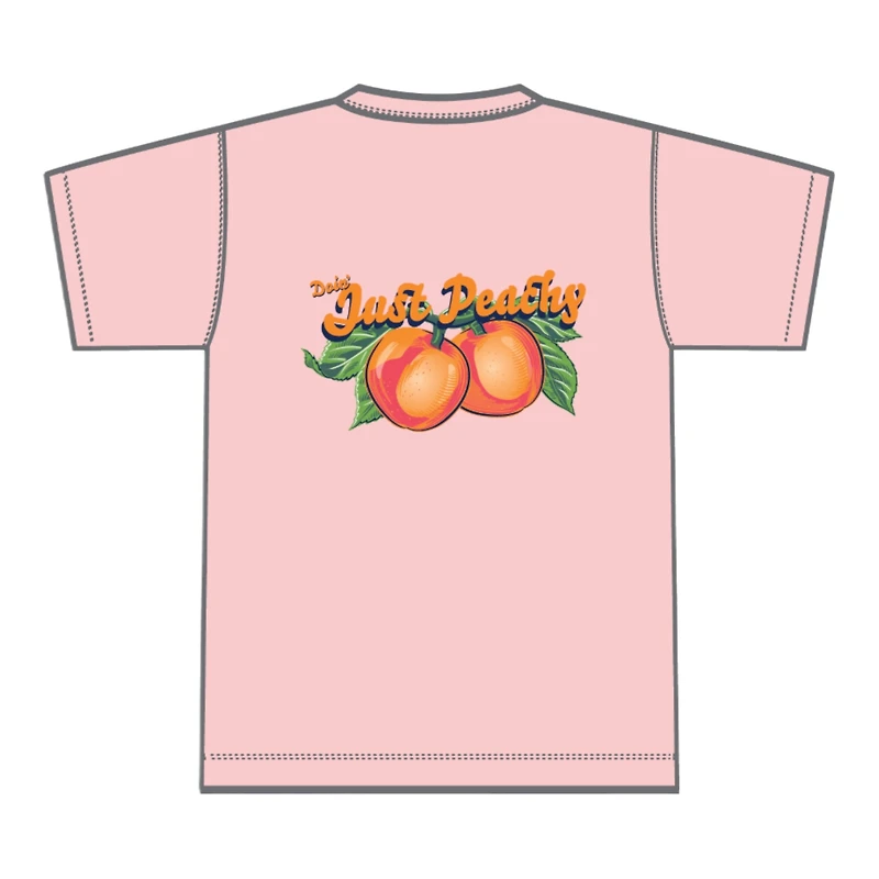 Busch Light Just Peachy Short Sleeve T-Shirt Pink