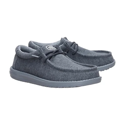 Men's Wally Stretch Jersey Shoes Charcoal