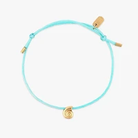 Lydia Seashell Charm Bracelet in Blue