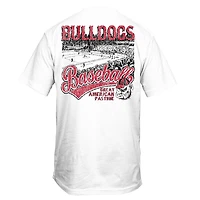 UGA Past Time Short Sleeve T-Shirt White
