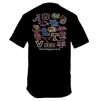 SEC Neon Signs Short Sleeve T-Shirt