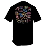 SEC Neon Signs Short Sleeve T-Shirt