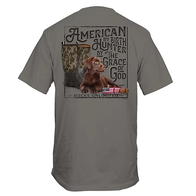 American Hunter Short Sleeve T-Shirt Gray