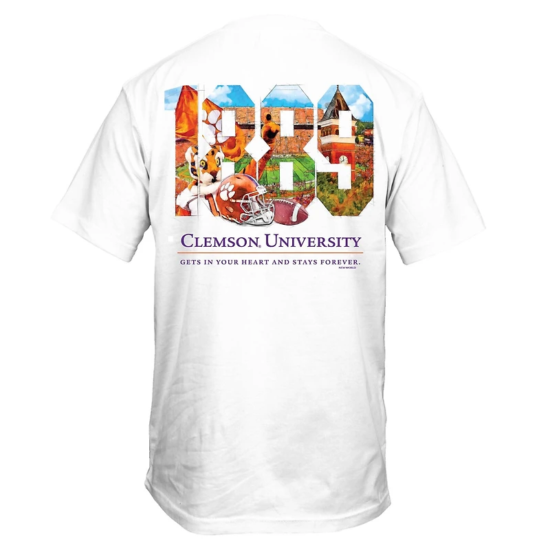 Clemson Est. 1889 Short Sleeve T-Shirt