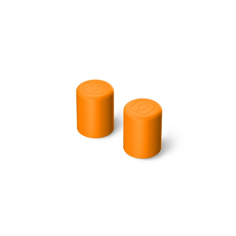 Era Magnetic Straw Covers in Clementine