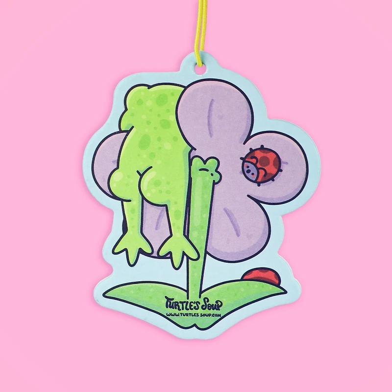 Frog Flower Musky Floral Scented Air Freshener