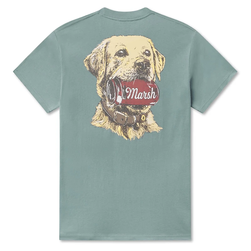 Lab Sips Short Sleeve T-Shirt Galacia Green