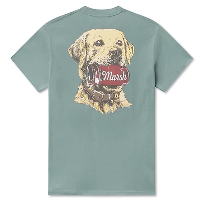 Lab Sips Short Sleeve T-Shirt Galacia Green
