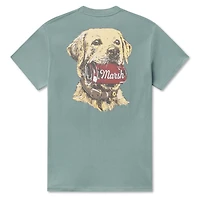 Lab Sips Short Sleeve T-Shirt Galacia Green