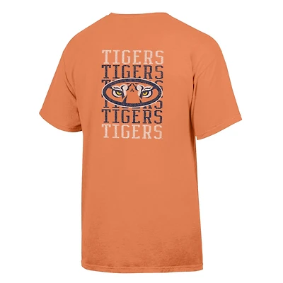 Auburn Tigers Repeating Logo Short Sleeve T-Shirt