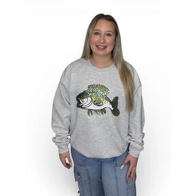 Bass Sequin Sparkle Crewneck Sweatshirt