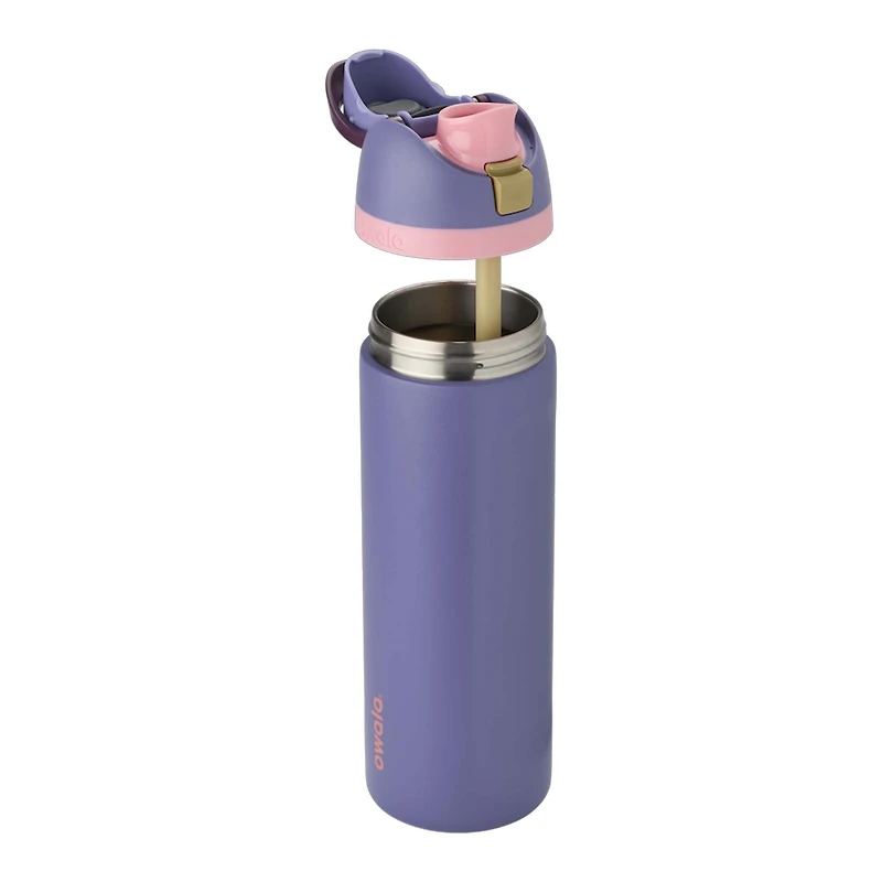 FreeSip® 24oz Stainless Steel Water Bottle in Blue Jay