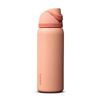 FreeSip® 32oz Stainless Steel Water Bottle in Peach of Mind