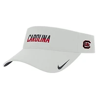 Carolina Gamecocks Embroidered Ace Visor in Photon Dust