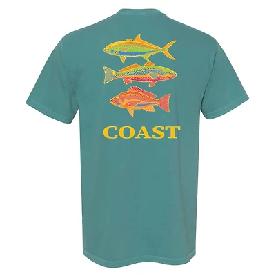 Stacked Fish Short Sleeve T-Shirt