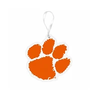 Clemson Tigers Paw Acrylic Ornament