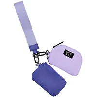 Lulu Mac Dual Wristlet in Purple and Lavender